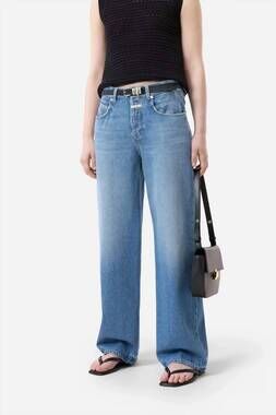 NEW CLOSED nikka jeans in faded indigo wash